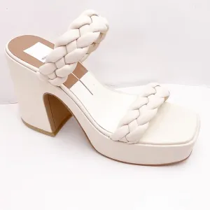 🆕{Dolce Vita} Wiley Ivory Platform Sandals