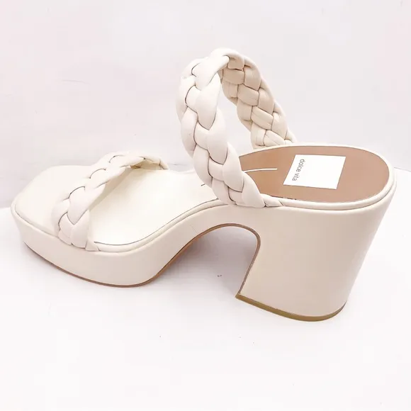🆕{Dolce Vita} Wiley Ivory Platform Sandals