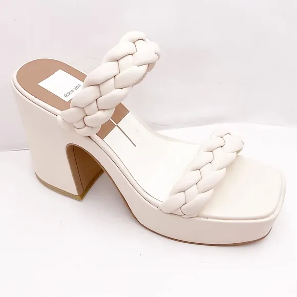 🆕{Dolce Vita} Wiley Ivory Platform Sandals