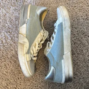 Dolce vita Zina denim &amp; silver sneaker