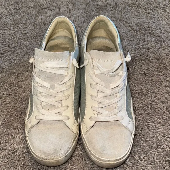 Dolce vita Zina denim &amp; silver sneaker