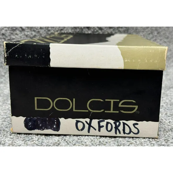 Dolcis Libby Shoes Womens 7M Oxford Brogues Preppy Academia 90s Y2K Chic Wingtip