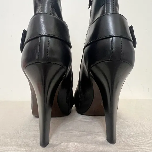 Donald J. Pliner Zerli Black Leather Booties