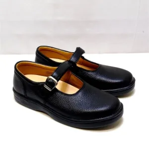 Dr. Comfort #4410 Merry Jane Pebbled Leather Therapeutic Shoes Women's 7W NWOB