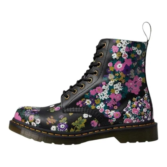 DR MARTENS 1460 PASCAL BOOTS UK 5 EU 38 US 7 VINTAGE FLORAL DOCS New!