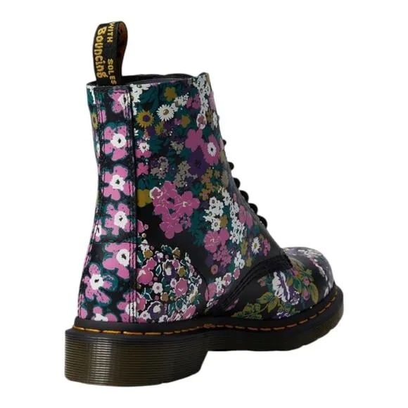 DR MARTENS 1460 PASCAL BOOTS UK 5 EU 38 US 7 VINTAGE FLORAL DOCS New!