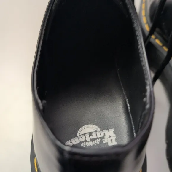 Dr. Martens 1461 Quad Platform LA004 Black Shoes 7 Men/ 8 Woman