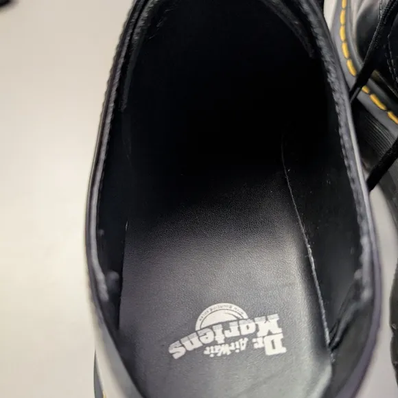 Dr. Martens 1461 Quad Platform LA004 Black Shoes 7 Men/ 8 Woman