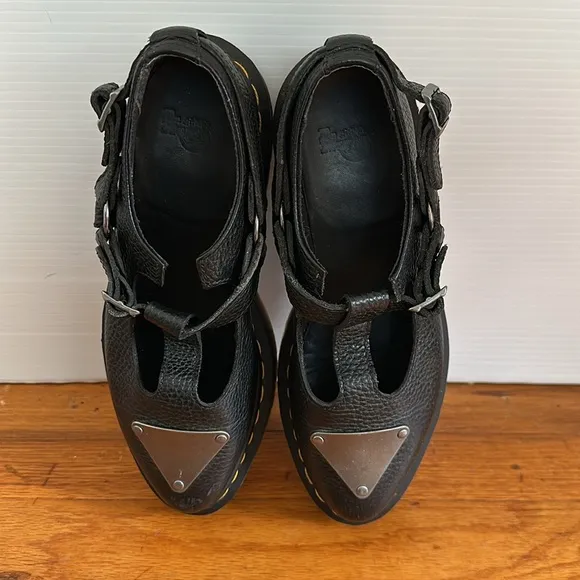 Dr. Martens Caidos Black T-Bar Mary Jane, 7 (38 EU)