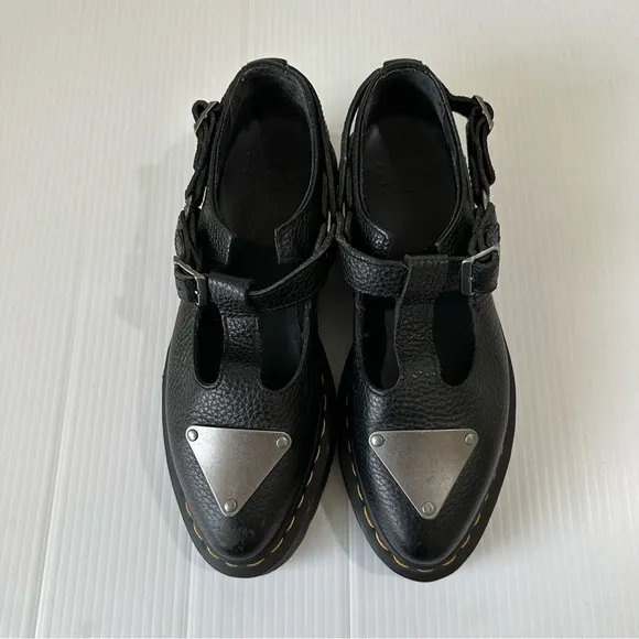 Dr. Martens Caidos Black T-Bar Mary Jane, 7 (38 EU)
