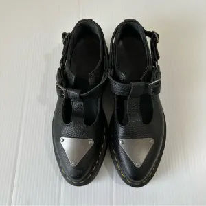 Dr. Martens Caidos Black T-Bar Mary Jane, 7 (38 EU)