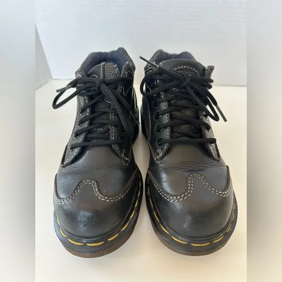 DR. MARTENS Docs DM’s Chunky Platform Leather Lace Up Boot Shoes UK 1 England