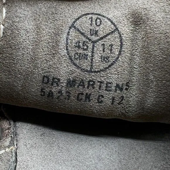 Dr. Martens Fisherman Platform Sandals Mens Size 11 Made in England 5A23 Leather
