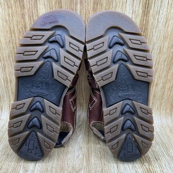 Dr. Martens Fisherman Platform Sandals Mens Size 11 Made in England 5A23 Leather