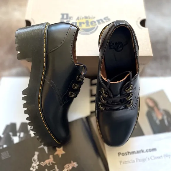 Dr. Martens Leona Lo smooth Platform Oxford