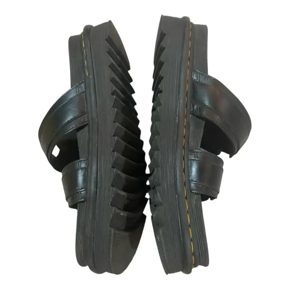 Dr. Martens Myles Brando Platform Sandals Sz US 10 Men’s Black