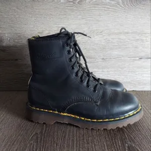 Dr. Martens Vintage 1460 Made in England Chunky Lace-up Leather Boot UK 4 US 6