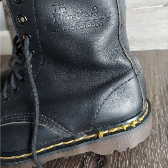 Dr. Martens Vintage 1460 Made in England Chunky Lace-up Leather Boot UK 4 US 6