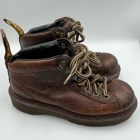 Dr. Martens Vintage Brown Leather Boots