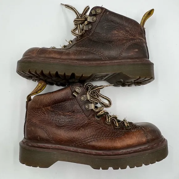 Dr. Martens Vintage Brown Leather Boots