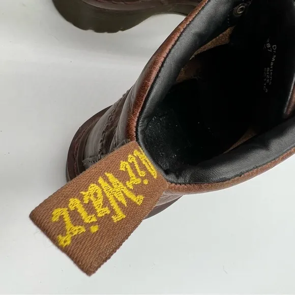 Dr. Martens Vintage Brown Leather Boots