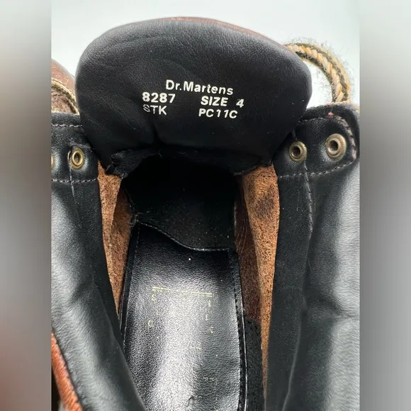 Dr. Martens Vintage Brown Leather Boots