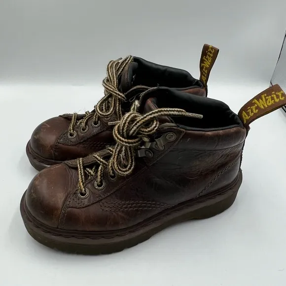 Dr. Martens Vintage Brown Leather Boots