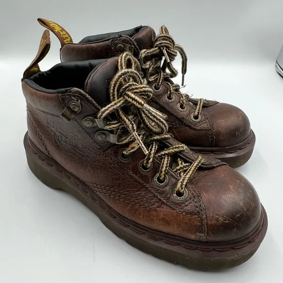 Dr. Martens Vintage Brown Leather Boots