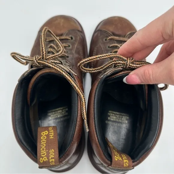 Dr. Martens Vintage Y2K 8287 Chunky Boots Mens Size 8 Made in England Lace Up