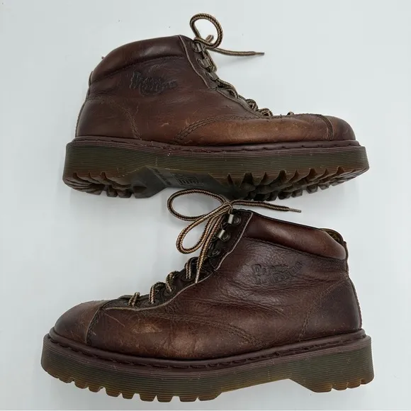 Dr. Martens Vintage Y2K 8287 Chunky Boots Mens Size 8 Made in England Lace Up