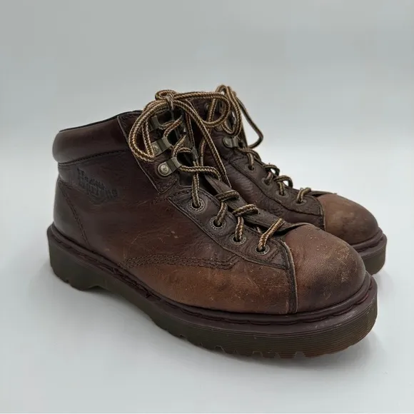 Dr. Martens Vintage Y2K 8287 Chunky Boots Mens Size 8 Made in England Lace Up