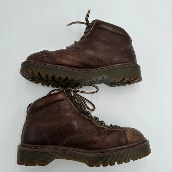 Dr. Martens Vintage Y2K 8287 Chunky Boots Mens Size 8 Made in England Lace Up