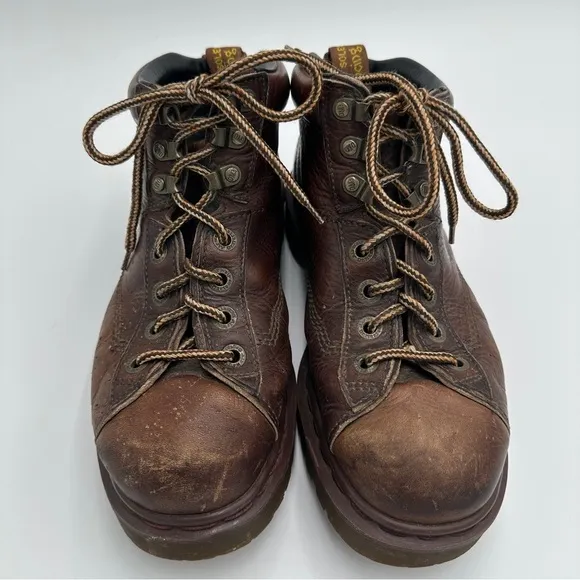 Dr. Martens Vintage Y2K 8287 Chunky Boots Mens Size 8 Made in England Lace Up