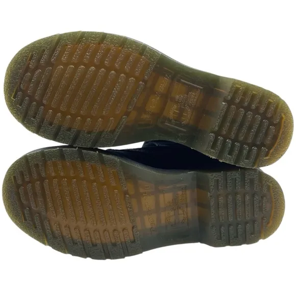 Dr. Martens Womens Shoes Pascal Boots Sz 5 Black Tie Dye Combat Casual Trendy