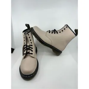 Dr. Martens 1460 Smooth Leather Boots Vintage Taupe Mens Size 10 Brand New