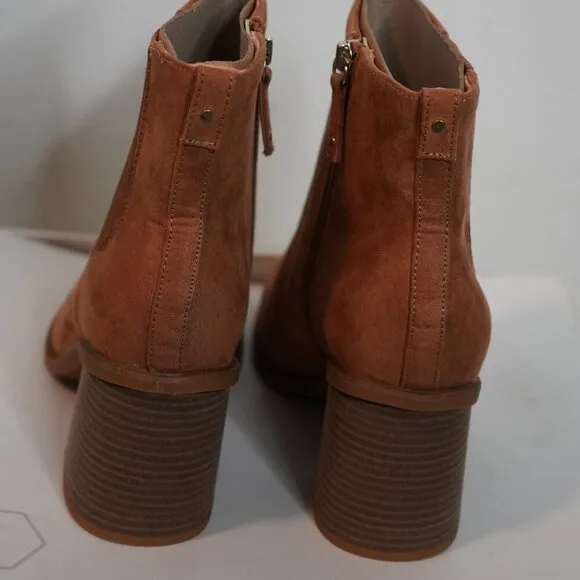 Dr. Scholl's Women's Boots Size 9M Redux Mid Calf Block Heel Comfy Trendy