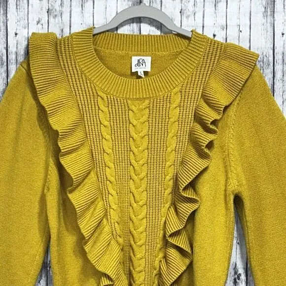dRA Los Angeles/Anthropologie Ruffle Chic Sweater