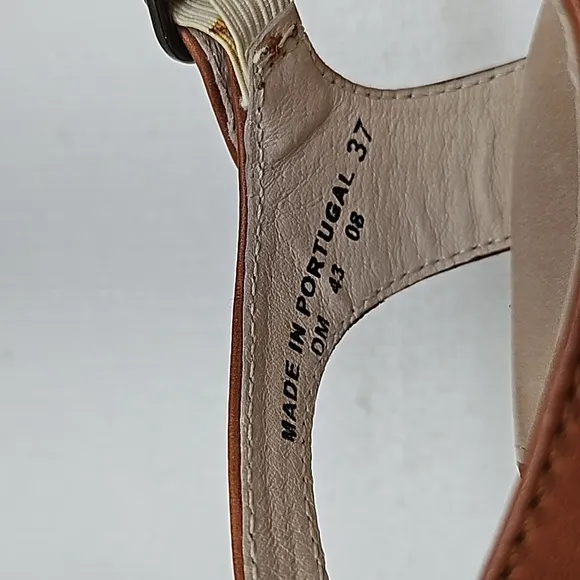 Dromedaris sandals leather size 6.5 US size 37 EU