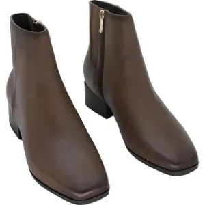 Easy Spirit Eflex Sidney Dark Taupe Leather Boots Size 9M Women