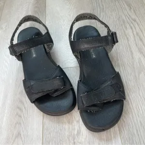Easy Spirit Sandals y2k platform Black womens (size 7) gorpcore outdoors summer