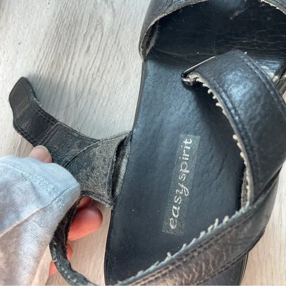 Easy Spirit Sandals y2k platform Black womens (size 7) gorpcore outdoors summer