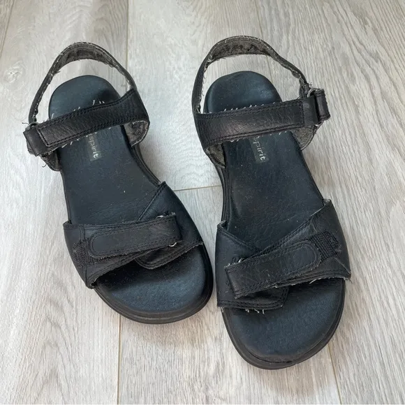 Easy Spirit Sandals y2k platform Black womens (size 7) gorpcore outdoors summer