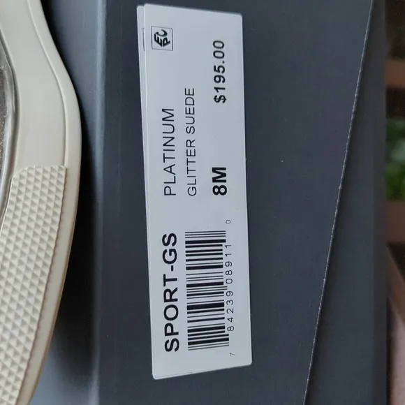 Eileen Fisher Sport Sneaker Tumbler Sandals In Platinum