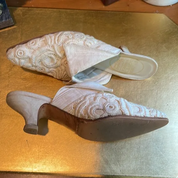 Emma Hope’s Shoes | Brocade, Embroidered and Silk Heeled Mules