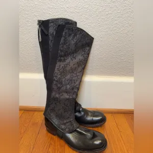 Ermanno Scervino Black Over the Knee Boots