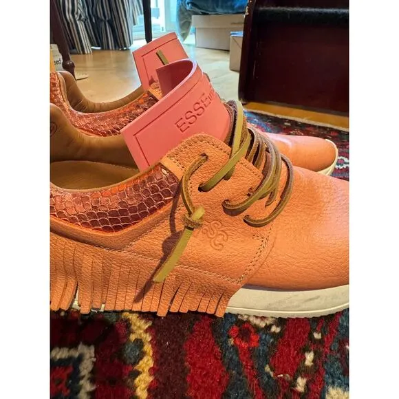 Esse Ut Esse Pink Fringe Shoes - Bubblegum Pink