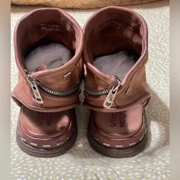 EUC A.S. 98 Rhodes Leather Sandal Size EU 38