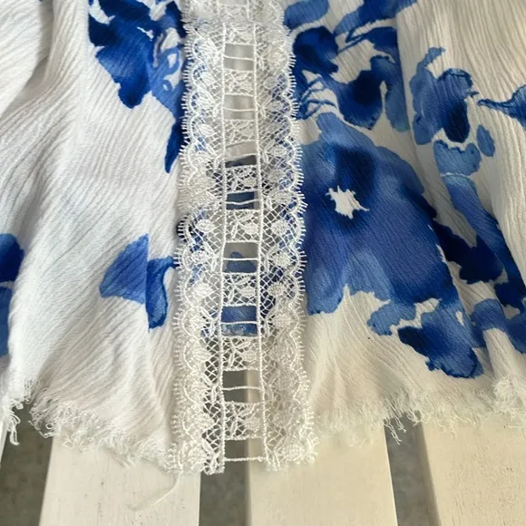 EUC BUDDY LOVE SUMMER/SPRING DRESS SIZE XS blue/white