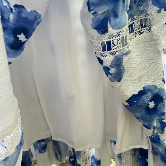 EUC BUDDY LOVE SUMMER/SPRING DRESS SIZE XS blue/white