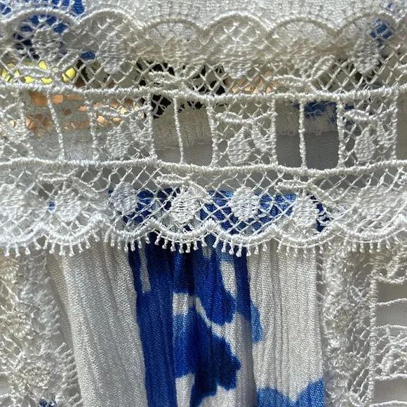 EUC BUDDY LOVE SUMMER/SPRING DRESS SIZE XS blue/white